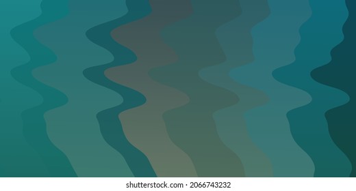 Light Blue, Yellow vector template with wry lines. Brand new colorful illustration with bent lines. Pattern for websites, landing pages.