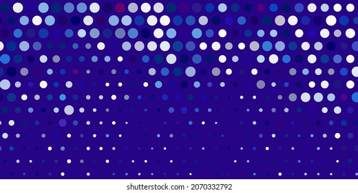 Light blue, yellow vector template with circles. Glitter abstract illustration with colorful drops. Design for your commercials.