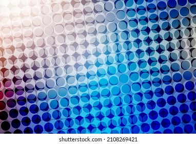 Light Blue, Yellow vector template with circles. Modern abstract illustration with colorful water drops. Pattern for ads, leaflets.