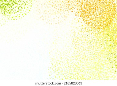 Light Blue, Yellow vector template with circles. Beautiful colored illustration with blurred circles in nature style. Pattern for textures of wallpapers.