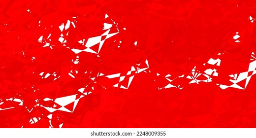 Plantilla vectorial azul claro, amarillo con formas triangulares. Ilustración abstracta inteligente con formas triangulares de estilo moderno. Iniciar diseño para el insperarión.