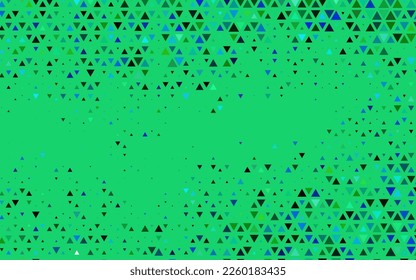 Light Blue, Yellow vector template with crystals, triangles. Abstract gradient illustration with triangles. Pattern for busines ad, booklets, leaflets