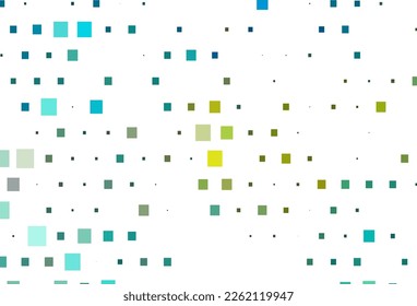 Light Blue, Yellow vector template with crystals, rectangles. Illustration with set of colorful rectangles. Modern template for your landing page.