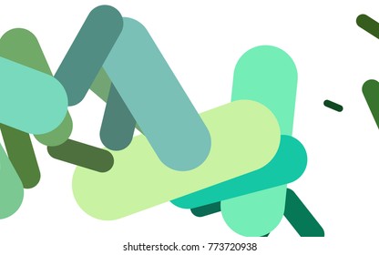 Light Blue, Yellow vector template with repeated sticks. Capsules on blurred abstract background with gradient. Smart design for your business advert.