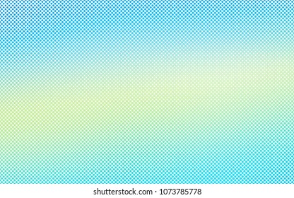 Light Blue, Yellow vector  texture with disks. Illustration with set of shining colorful abstract circles. The pattern can be used for ads, leaflets of liquid.