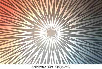 Light Blue, Yellow vector texture with colored lines. Modern geometrical abstract illustration with staves. Pattern for your busines websites.
