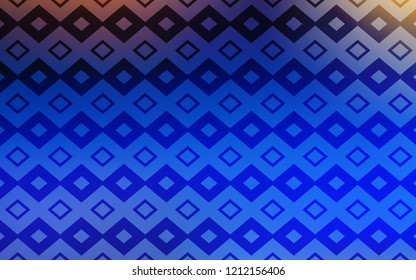 Light Blue, Yellow vector texture in rectangular style. Rectangles on abstract background with colorful gradient. Best design for your ad, poster, banner.