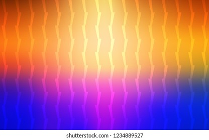 Light Blue, Yellow vector texture with colored lines. Modern geometrical abstract illustration with Lines. Template for your beautiful backgrounds.
