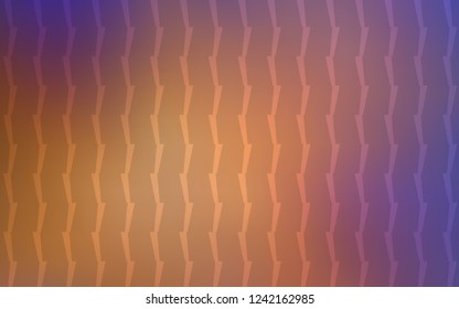 Light Blue, Yellow vector texture with colored lines. Lines on blurred abstract background with gradient. Best design for your ad, poster, banner.