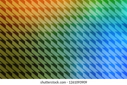 Light Blue, Yellow vector texture with colored lines. Blurred decorative design in simple style with lines. Template for your beautiful backgrounds.