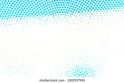 Light Blue, Yellow vector texture in rectangular style. Rectangles on abstract background with colorful gradient. Smart design for your business advert.