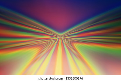 Light Blue, Yellow vector texture with wry lines. An elegant bright illustration with gradient. Elegant pattern for a brand book.