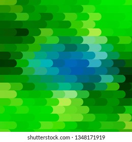 Light Blue, Yellow vector texture with lines. Modern abstract illustration with colorful lines. Best design for your posters, banners.