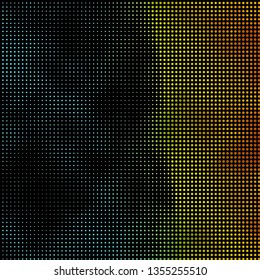 Light Blue, Yellow vector texture with circles. Abstract colorful disks on simple gradient background. Pattern for wallpapers, curtains.