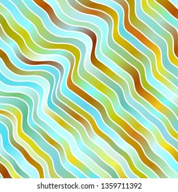 Light Blue, Yellow vector texture with wry lines. Colorful illustration with curved lines. Template for your UI design. Light Blue, Yellow vector texture with wry lines. Colorful illustration with curved lines. Template for your UI design.