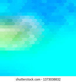 Light Blue, Yellow vector texture with lines. Repeated lines on abstract background with gradient. Best design for your posters, banners.