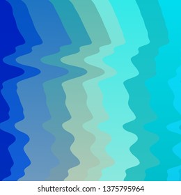 Light Blue, Yellow vector texture with curves. Brand new colorful illustration with bent lines. Pattern for websites, landing pages.