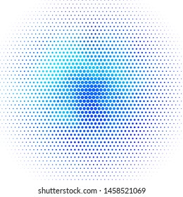 Light Blue, Yellow vector texture with circles. Illustration with set of shining colorful abstract spheres. Pattern for booklets, leaflets.