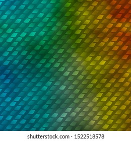 Light Blue, Yellow vector texture in rectangular style. Abstract gradient illustration with colorful rectangles. Design for your business promotion.