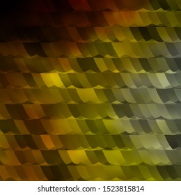 Light Blue, Yellow vector texture with colorful hexagons. Design in abstract style with hexagons. Pattern for landing pages.