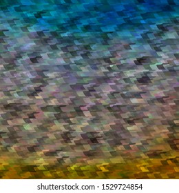 Light Blue, Yellow vector texture in rectangular style. Rectangles with colorful gradient on abstract background. Pattern for websites, landing pages.