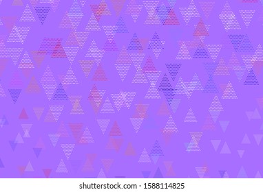 Light Blue, Yellow vector texture with triangular style. Modern abstract illustration with colorful triangles. Template for wallpapers.