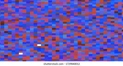 Light Blue, Yellow vector texture in rectangular style. Abstract gradient illustration with rectangles. Modern template for your landing page.
