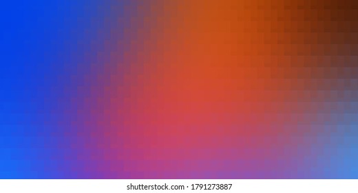 Azul claro, textura vectorial amarilla en forma rectangular. Ilustración con un conjunto de rectángulos de gradiente. Plantilla moderna para su página de inicio.