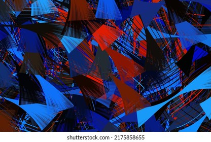 Azul claro, textura vectorial amarilla con formas abstractas.