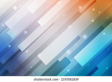 Light Blue, Yellow vector texture in rectangular style. Rectangles on abstract background with colorful gradient. Pattern for busines ad, booklets, leaflets