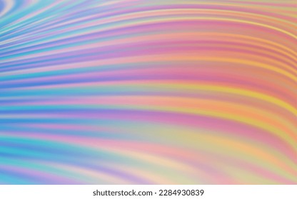 Light Blue, Yellow vector texture with colored lines. Blurred decorative design in simple style with lines. Template for your beautiful backgrounds.