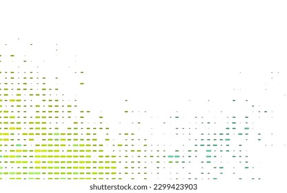 Light Blue, Yellow vector texture with colored lines. Shining colored illustration with narrow lines. The pattern can be used as ads, poster, banner for commercial.
