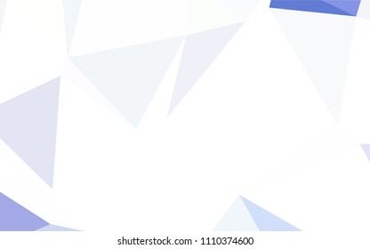 Light Blue, Yellow vector triangle mosaic texture. Shining polygonal illustration, which consist of triangles. Polygonal design for your web site.