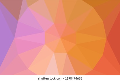Light Blue, Yellow vector triangle mosaic texture with a diamond. Polygonal illustration, which consists of triangles. A new texture for your web site.
