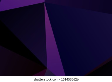 Light Blue, Yellow vector triangle mosaic texture. Modern abstract illustration with triangles. Pattern for a brand book's backdrop.