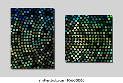 Light Blue, Yellowvector background for presentations. Web interface on abstract background with colorful gradient. The pattern can be used for any ad, booklets.