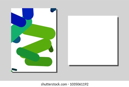 Light Blue, Yellowvector banner for websites. Beautiful colored sample in A4 size. New design for a poster, banner of your website.