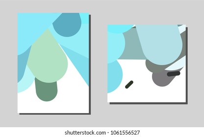 Light Blue, Yellowvector banner for websites. Booklet with textbox on colorful abstract background. New design for a poster, banner of your website.