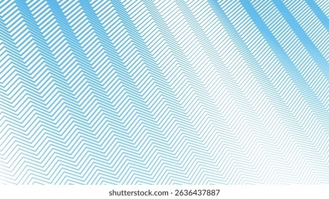 Light Blue Zigzag Stripes Line Pattern Abstract Background for Clean and Modern Visuals