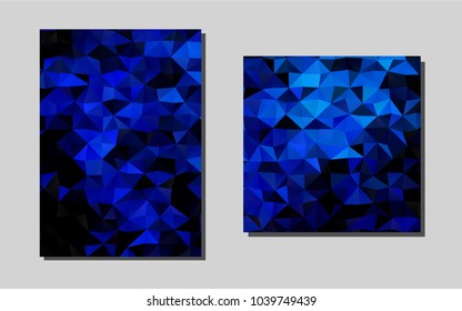 Light BLUEvector background for presentations. Blurred decorative design in abstract style with textbox. Completely new template for your brand book.