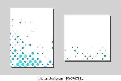 Light BLUEvector background for presentations. Blurred decorative design in abstract style with textbox. Pattern can be used as a template for calendars.
