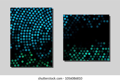Light BLUEvector background for presentations. Modern abstract design concept with colorful gradient. Completely new template for your brand book.