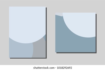 Light BLUEvector banner for websites. Beautiful colored sample in A4 size. The pattern can be used for any ad, booklets.