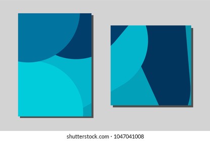 Light BLUEvector banner for websites. Blurred decorative design in abstract style with textbox. The pattern can be used for any ad, booklets.