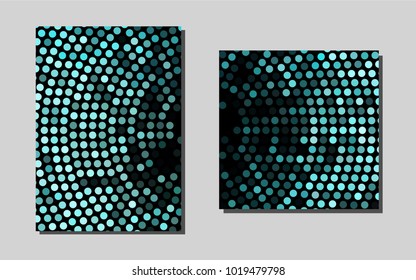 Light BLUEvector banner for websites. Glitter abstract design concept with text box. Pattern can be used as a template for calendars.