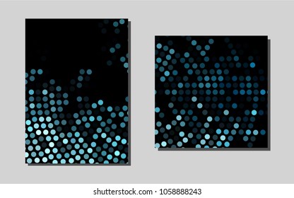 Light BLUEvector banner for websites. Modern abstract design concept with colorful gradient. The pattern can be used for any ad, booklets.