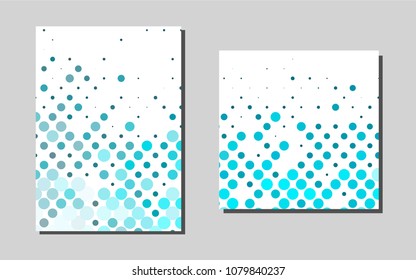 Light BLUEvector layout for Leaflets. Booklet with textbox on colorful abstract background. New design for a poster, banner of your website.