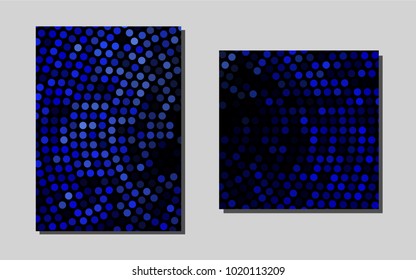 Light BLUEvector template for landing pages. Web interface on abstract background with colorful gradient. The pattern can be used for any ad, booklets.