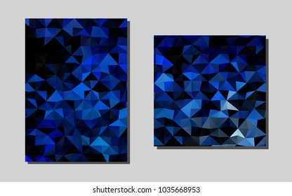 Light BLUEvector template for landing pages. Abstract booklet on colored background with gradient. Pattern for beautiful business cards, folders.