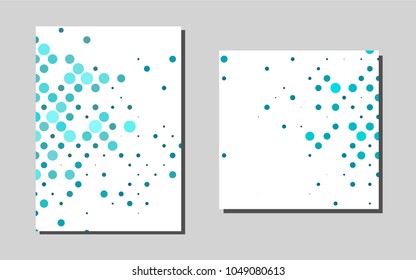 Light BLUEvector template for landing pages. Modern abstract design concept with colorful gradient. Completely new template for your brand book.